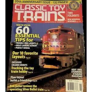 Classic Toy Trains November 2007 How To Special 60 Essential Tips Layouts Wiring